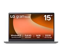 LG Gram Book Copilot Intel Core i5 1334U 16GB RAM 512GB SSD 15.6" Windows 11 Home Laptop