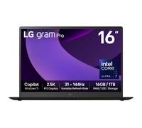 LG Gram Pro 16Z90TP-G Intel Core Ultra 7 255H 16GB RAM 1TB SSD 16" Windows 11 Home Laptop