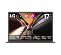 LG gram Pro 17 Laptop, 17" 2.5K IPS Touch, Core Ultra X9, 32GB, 1TB SSD