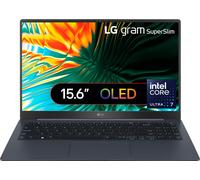 LG gram SuperSlim OLED 15.6" Laptop - Intel® Core™ Ultra 7, 1TB SSD, 16 GB RAM - Neptune Blue, Blue