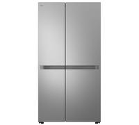 LG NatureFRESH GSBC40PYPE American Style Fridge Freezer - Prime Silver - E Rated
