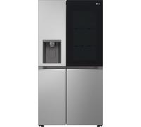 LG GSGV80PYLL side-by-side refrigerator Freestanding 635 L E Metallic, Silver