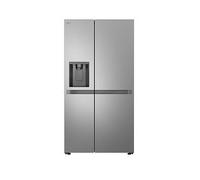 LG NatureFRESH GSLC40PYPE American Style Fridge Freezer - Prime Silver - E Rated