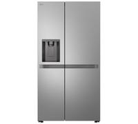 LG NatureFRESH GSLC40PYPE American Style Fridge Freezer - Prime Silver - E Rated
