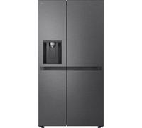 LG GSLC41EPPE 641L American Fridge Freezer, Black, LinearCooling, DoorCooling Non-Plumbed Water & Ice Dispenser E