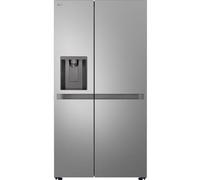 GSLC41PYPE 641L American Style Fridge Freezer - Silver