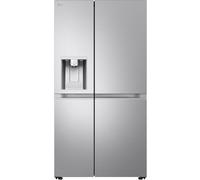 LG NatureFRESH GSLE81BSBC American Style Smart Fridge Freezer - Brushed Steel - C Rated