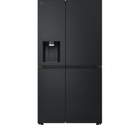 LG GSLE81EPBD 628L American Fridge Freezer, Black, LinearCooling, Smart Inverter Non-Plumbed Water & Ice Dispenser D