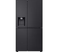 LG NatureFRESH™ American Fridge Freezer - Essence Black Steel - B Rated