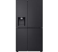 LG GSLE91EVAB American Fridge Freezer Ice & Water Non Plumbed - BLACK STEEL