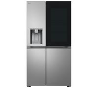 LG GSXE81 InstaView American Fridge Freezer in Prime Silver with Ice W