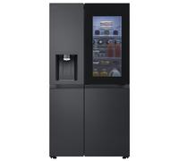 LG InstaView GSXE90EVDD side-by-side refrigerator Freestanding 628 L D Black