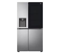 LG GSXV80PZLE American Refrigerator, Side by Side InstaView Total No Frost with Freezer, 635 L, Door Cooling, Linear Inverter Compressor, Smart Fridge with Wifi and Freezer [Energy Class E]