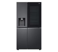 Lg Gsxv90Mcde_Bk American Style Freestanding Frost Free Fridge Freezer - Black