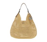 Lg Hobo Shldr - female - Michael Kors - Shoulder Bags - Beige - ONE SIZE - Bags ONE SIZE