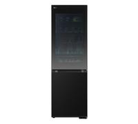 LG InstaView 349 Litre 60/40 Freestanding Fridge Freezer - Black GBG5160CEV [EEK: C]