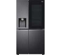 LG GSGV81PYLL side-by-side refrigerator Freestanding 635 L E Metallic, Silver