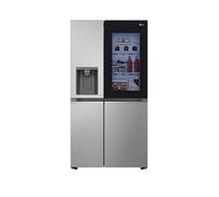 Lg Instaview Gsgv81Pyll Side-By-Side American Fridge Freezer With Non-Plumbed Water & Ice Dispenser One Colour
