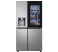 LG InstaView™ GSXE81PYBD American Style Smart Fridge Freezer - Prime Silver
