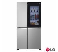 LG GSVV80PYLL side-by-side refrigerator Freestanding 655 L E Metallic, Silver