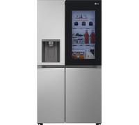 LG GSGV80PYLL side-by-side refrigerator Freestanding 635 L E Metallic, Silver