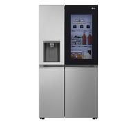 LG GSGV81PYLL side-by-side refrigerator Freestanding 635 L E Metallic, Silver