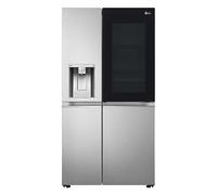 LG InstaViewTM ThinQTM American Fridge Freezer GSXV90BSAE - Stainless Steel Metallic
