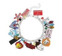 LG LOUIS GARDEN Stranger Things Merch Bracelet - Upside Down Vintage Ornamental Charms Friends Don't Lie Merchandise Jewelry gift for Fans (Men & Women)