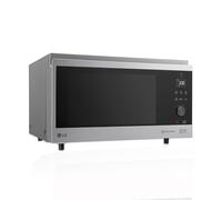 LG MJ3965ACS 4-in-1 smart inverter microwave oven, maximum convection 1850W, 950W grill, 1100W microwave and 39L capacity, stainless steel.