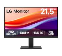 LG Monitor 22U401A-B, 22 Inch, Full HD 1080p, 100Hz, 5ms GtG, VA Panel, HDR10 Smart Energy Saving, Anti-Glare, HDMI, D-Sub, Matte Black