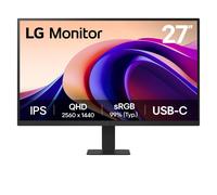 LG Electronics Monitor 27U631A, 27 Inch, QHD 1440p, 100Hz, 5ms Response Time, IPS Panel, USB-C, HDMI (Matt Black)