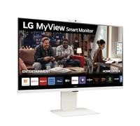 LG MyView Smart Monitor 32SR85U-W.AEU All-in-One 32, IPS Panel FHD Resolution (3840 x 2160), 5ms GtG 60Hz, HDR 10, DCI-P3 95% (CIE1976), Tilt, Height Adjustable