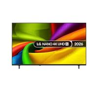 LG NANO 4K UHD AI NU85 65-inch 4K Smart TV - 65NU850B6LA (α7 AI Processor 4K Gen9, 60Hz, HDR10, FILMMAKER MODE™, Google Cast, Apple AirPlay 2) [Model year 2026]