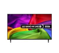 LG NANO 4K UHD AI NU80 43-inch 4K Smart TV - 43NU800B6LC (α7 AI Processor 4K Gen9, 60Hz, HDR10, FILMMAKER MODE™, Google Cast, Apple AirPlay 2) [Model year 2026]