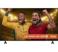 LG NANO 4K UHD AI NU80 65-inch 4K Smart TV - 65NU800B6LA (α7 AI Processor 4K Gen9, 60Hz, HDR10, FILMMAKER MODE™, Google Cast, Apple AirPlay 2) [Model year 2026]