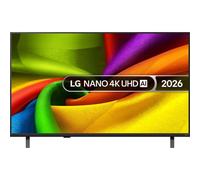 LG NANO 4K UHD AI NU85 43-inch 4K Smart TV - 43NU850B6LA (α7 AI Processor 4K Gen9, 60Hz, HDR10, FILMMAKER MODE™, Google Cast, Apple AirPlay 2) [Model year 2026]