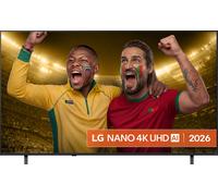 LG NANO 4K UHD AI NU85 75 inch 4K Smart TV - 75NU850B6LA (α7 AI Processor 4K Gen9, 60Hz, HDR10, FILMMAKER MODE™, Google Cast, Apple AirPlay 2) [Model year 2026]