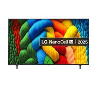 LG 65" NanoCell AI NANO80 4K Smart TV 2025 65NANO80A6B