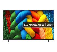 75" NanoCell AI NANO80 TV and US60TR LG Soundbar