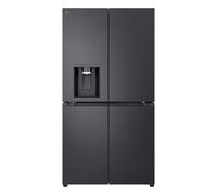 LG NatureFRESH GMF960EV4E Smart Fridge Freezer - Essence Black Steel