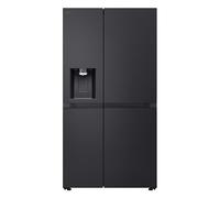 LG NatureFRESH™ American Fridge Freezer - Essence Black Steel - B Rated