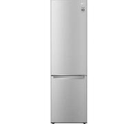 LG NatureFRESH™ GBB92MBB3P 203cm High 70/30 No Frost Fridge Freezer - Silver - A Rated