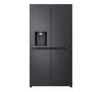 LG NatureFRESH GMF960EV4E Smart Fridge Freezer - Essence Black Steel, Black