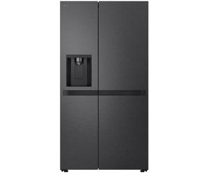 LG NatureFRESH GSLC41EPPE American-Style Fridge Freezer - Matte Black, Black