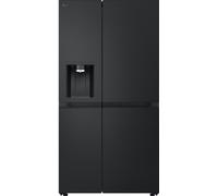 LG NatureFRESH™ GSLE81EPBC Wifi Connected Total No Frost American Fridge Freezer - Essence Black Steel Essence Black Steel