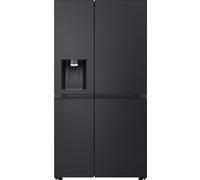 LG NatureFRESH™ American Fridge Freezer - Essence Black Steel - B Rated