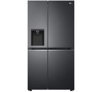 Lg NatureFRESH GSLV70MCTF American-Style Smart Fridge Freezer - Matte Black, Black