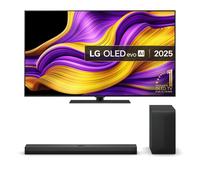 LG OLED55G56LS 55 Inch OLED evo AI G5 4K UHD HDR Smart TV with LG US70TY 3.1.1ch Soundbar Bundle