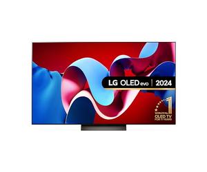 LG OLED65C45LA 65-Inch OLEDevo 4K UHD Smart TV, (α9 AI Processor Gen7, Dolby Atmos, Freeview Play and Amazon Alexa, 120Hz), Umber Brown [Model 2024]