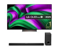 LG OLED65C56LB 65 Inch C5 OLED EVO 4K UHD HDR Smart TV with LG US90TY 5.1.3ch Soundbar Bundle